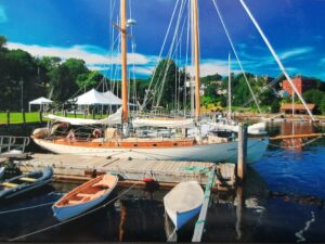 Sail from Rockport Harbor, Maine